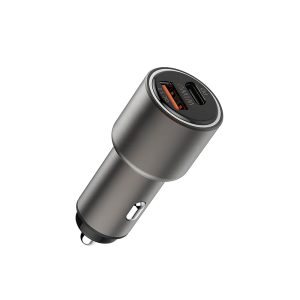 شارژر فندکی ویوو wiwu Mini Car Charger Dual PC100 36w